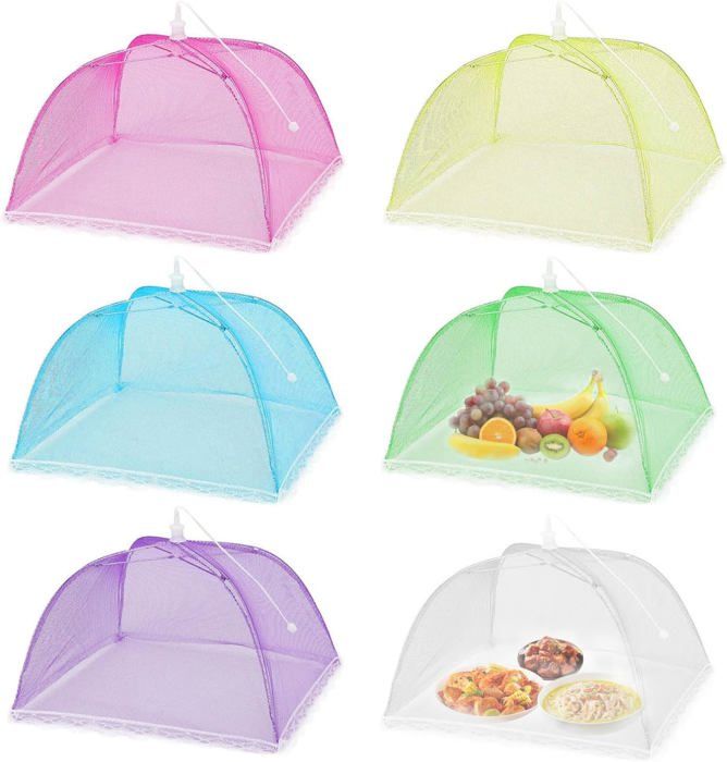 Cloche Alimentaire Anti-mouches En Maille Métallique – Protection Hygiénique Pour Repas En Extérieur, Pique-nique, Camping