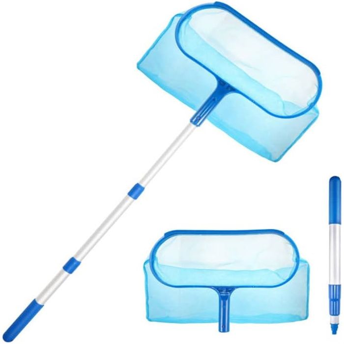 Skimmer Épuisette De Piscine 2 Styles Filet De Piscine Filet Fin Et