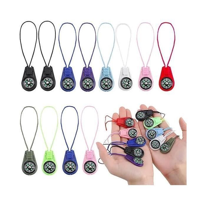 Beaumarchais Le Mariage De Figaro EOYVAIL Lot De 3 Boussoles Porte-clés Avec Mousquetons - Multifonction Pour Randonnée Et Voyage Boussole Miniature