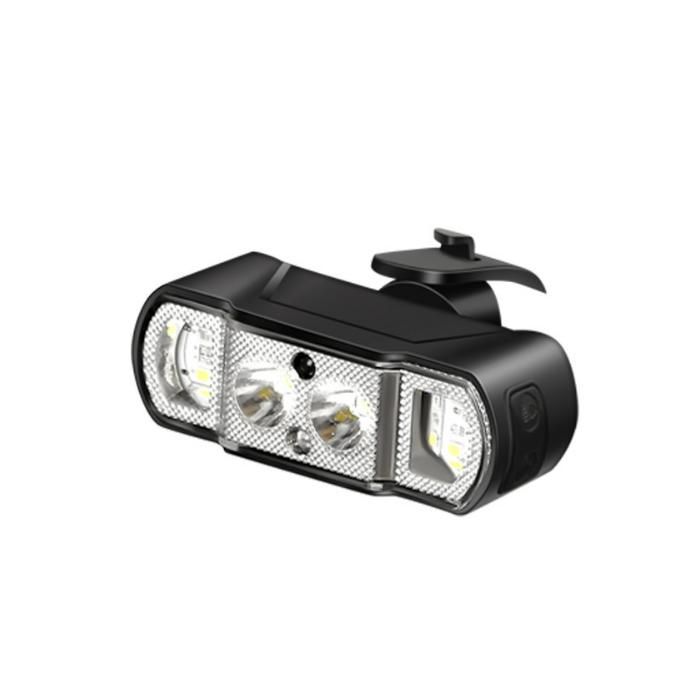 Phare Avant Vélo LED – Super Lumineux – USB Rechargeable – Étanche IPX6 – Noir