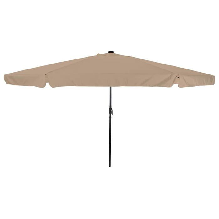 vidaXL Parasol Sable Rectangulaire Parasol de Jardin Plage Pare soleil 40772 - vue 5