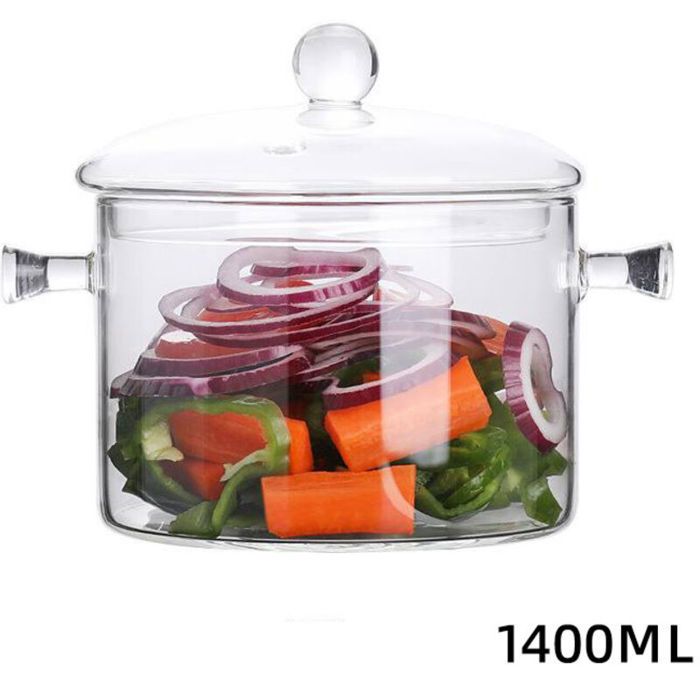 Grand Saladier 1400ML Bols de Service aux Fruits en Céramique Bleu