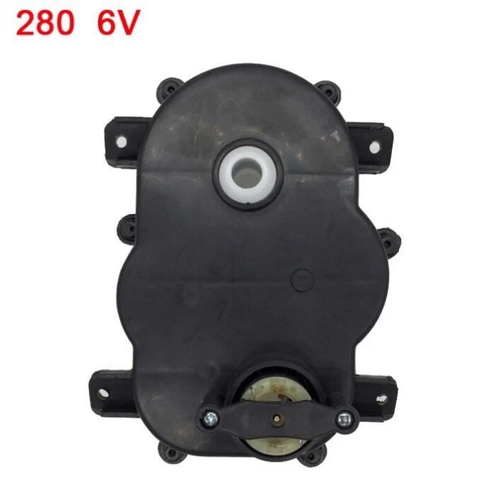 Boîte de Vitesses de Direction de Moteur électrique, Boîte de Vitesses de Voiture RS380 pour Enfants Voiture Enfants Jouet 12V RS380 Remplacement 6600 Tr/min (Type B (12V6600RPM