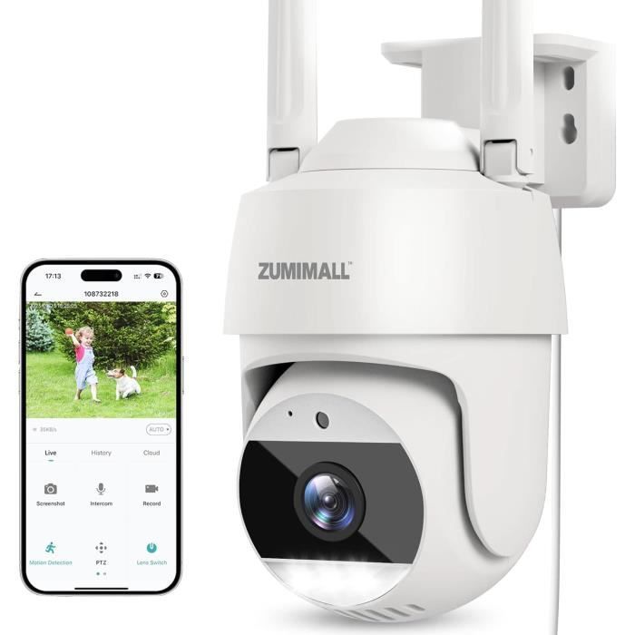 Videosorveglianza Senza Fili Telecamera Wi-Fi Esterno 2K Senza Fili - Batteria 5200mAh E Pannello Solare - Visione Notturna, IP66 Sorveglianza Esterna Pannello Solare - Foto 7