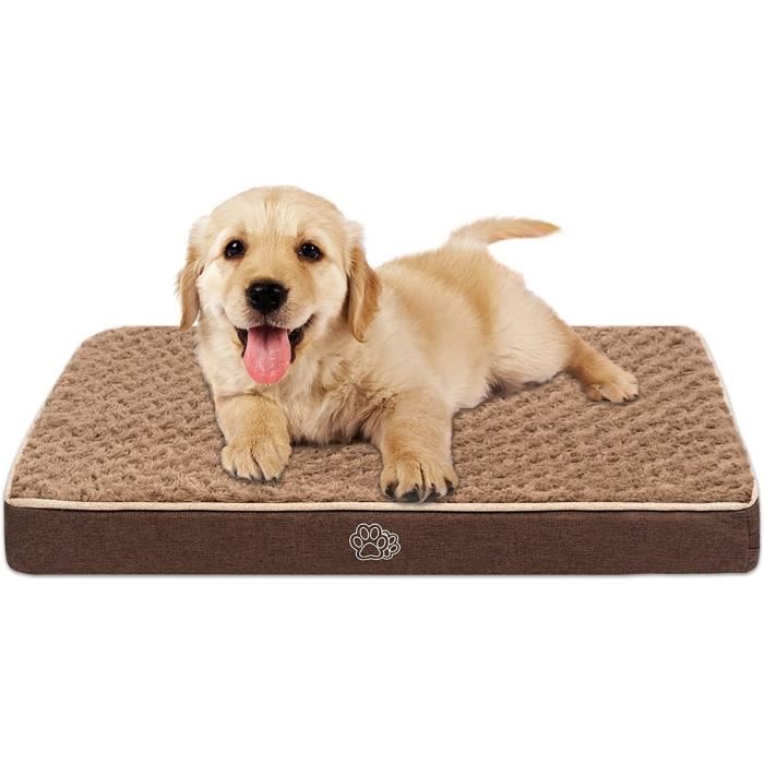 Lit pour Chien reversible Chaud et Froid 60x45x7 5cm Coussin pour Chien avec Couche impermeable Tapis pour Animaux Lavable 245 Cdiscount