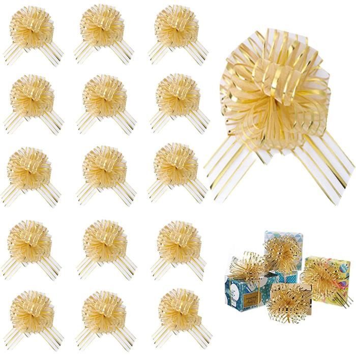 Lot De 20 Grands Nœuds à Tirer Pour Cadeaux, Emballages