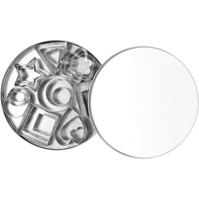 Kit De 36 Mini Emporte-pièces En Acier Inoxydable Pour Argile Polymère - Création De Bijoux Et Boucles D'Oreilles - 9
