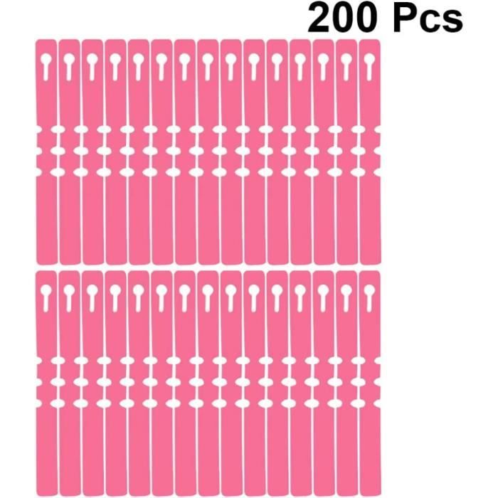 200Pcs Plantes Potagères Étiquettes En Plastique Plantes À Fleurs