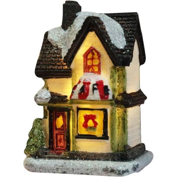Maison Victorienne Illuminée Pour Village De Noël, Wee Crafts, 21598