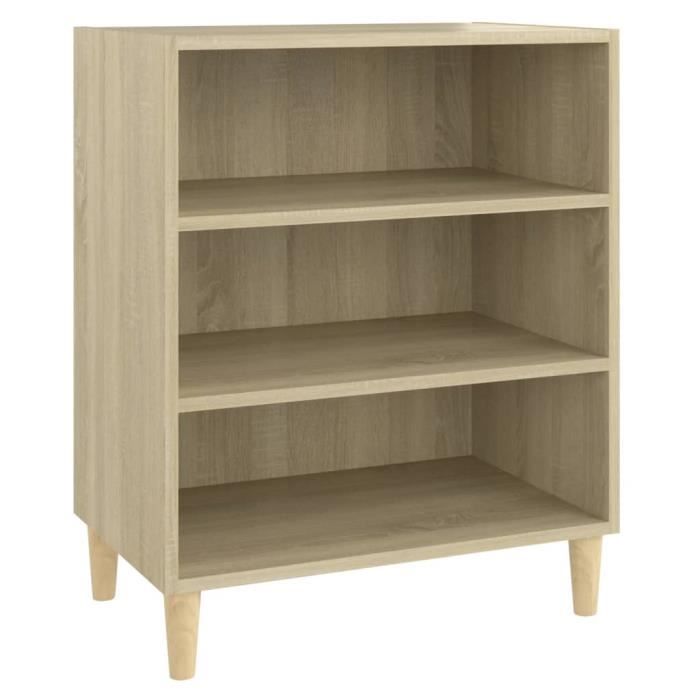 3830JILI* HOT Buffet Armoire de Rangement BELLE - Scandinave Buffet de Cuisine Chêne sonoma 57x35x70 cm Aggloméré