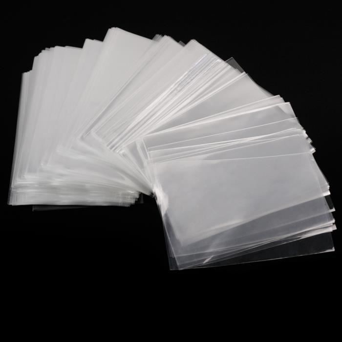 Pochette cellophane sales transparent