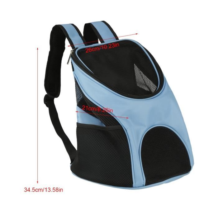 L Sac Transport Pliable Chien Chat En Avion Sac A Dos Transport Chien Sac Transport Chien Chat Pliable Porte Chien Ventral Bleu
