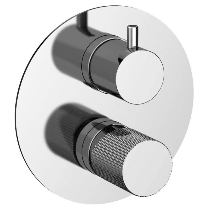 Mitigeur de douche encastrable avec inverseur Paini Cox Grip 7GCR6911