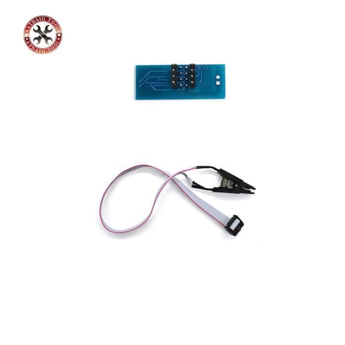 Pince de Test circuit imprimé, outil de diagnostic de voiture, programmateur de véhicule, SOP8, SOP8, SOIC8, ram 8 broches