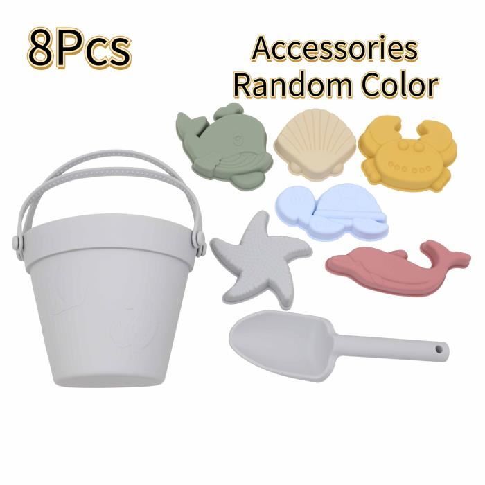 Lot de 6 jouets de bain en plastique colorés : bateaux pour enfants, voiliers