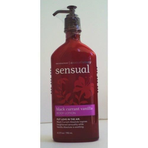 Bath & Body Works Aromatherapy Black Currant Vanilla Body Lotion 6.5 oz