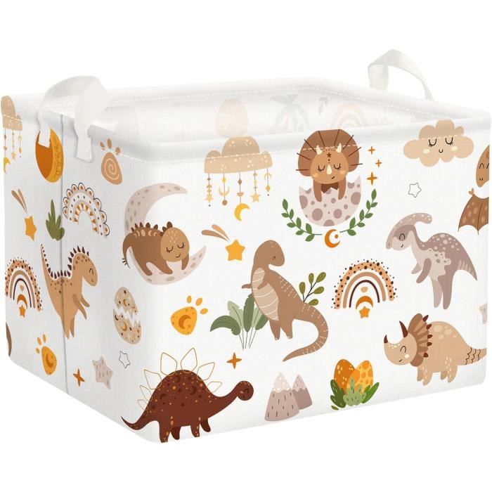 Grand Panier Rangement Lapin Mignon Pliables Grand Boîte Tissu - Chambre Enfant, Jouets, Vêtements (Rose)