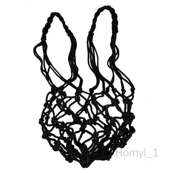 Sac Filet Transport Ballon - Noir - Pour Basket/foot/volley - Poches Bouteille D'eau - JZK
