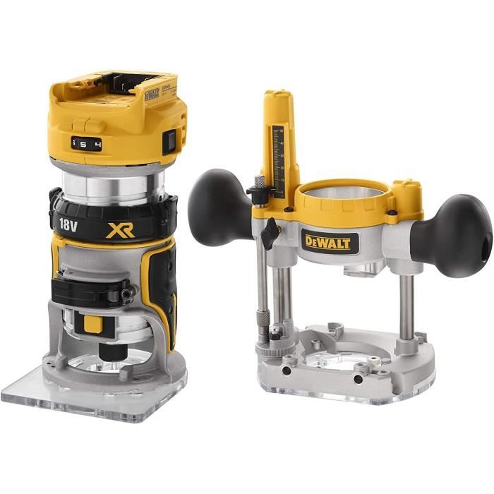 DeWALT DCW604N AFFLEUREUSE DÉFONCEUSE XR 18V 8MM 14 BRUSHLESS - vue 2