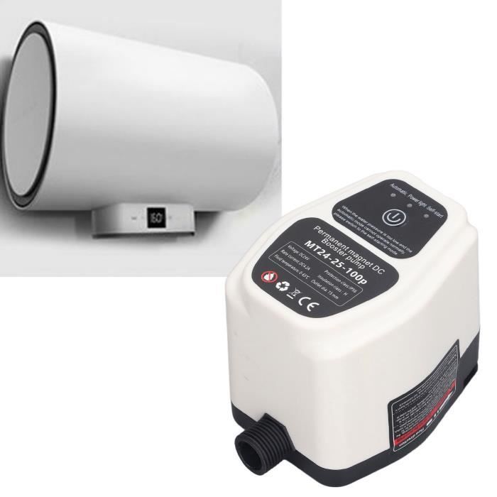 Pompe De Surpression Automatique ZYIY 100W - 20 L/min, 10m De Hauteur, Pour Douche, Eau Chaude/Froide, Silencieuse Et Économe