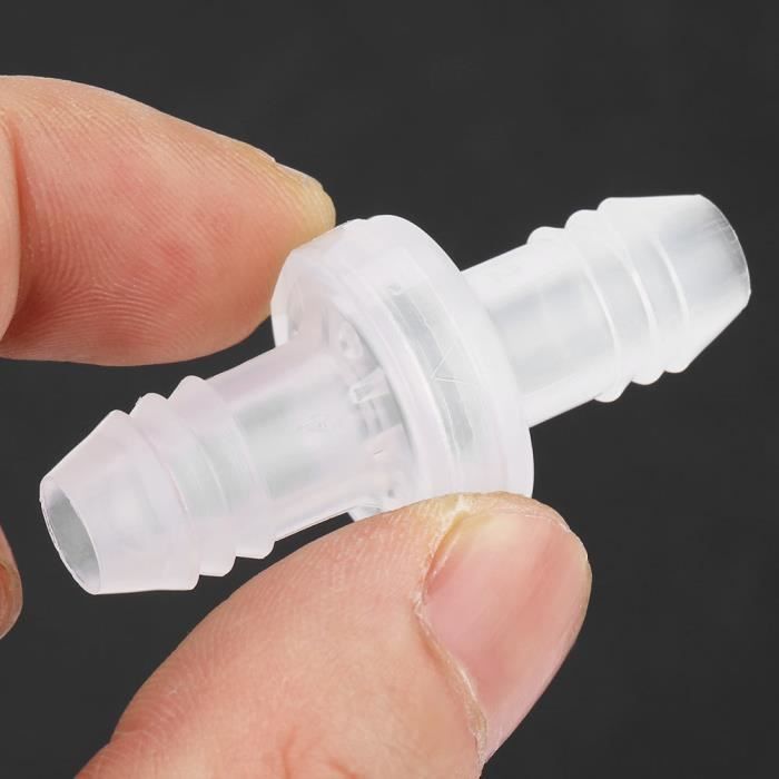 Clapet Anti-Retour Unidirectionnel 16mm En Alliage D'Aluminium – Anti-Reflux Pour Carburant, Huile, Eau, Pression 0.2-6 Bar