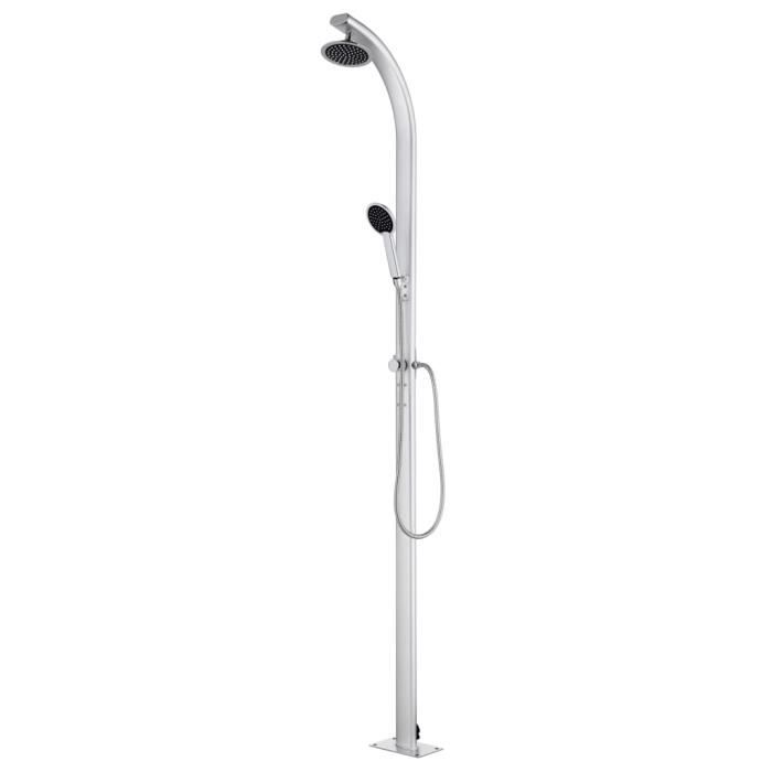 DOUCHE EXTERIEURE Douche de jardin 215 cm Aluminium YW Tech