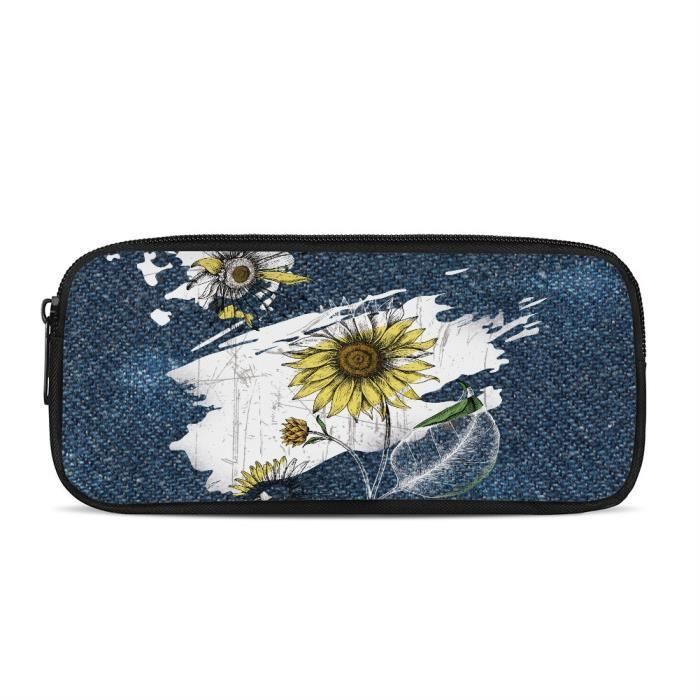 Trousse Grande Capacité Trousse Ecole Grande Trousse à Crayons Avec 2 Compartiments Imprimé Léopard Pour Filles, Garçons, étudiants Trousse Pokemon Trousse Rangement Oxford Trousse Grande Capacité Trousse Ecole Grande Trousse à Crayons Avec 2 Compartiments Imprimé Léopard Pour Filles, Garçons, étudiants Trousse Pokemon Trousse Rangement Oxford