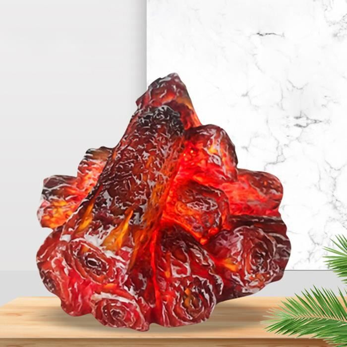SUC-Lampe à Charbon De Simulation LED Simulation Charbon De Bois Flamme