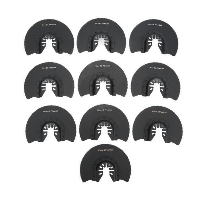 Jeffergarden Lames De Scie Polyvalentes, 70 Lames De Scie Oscillantes Droites En Acier à Haute