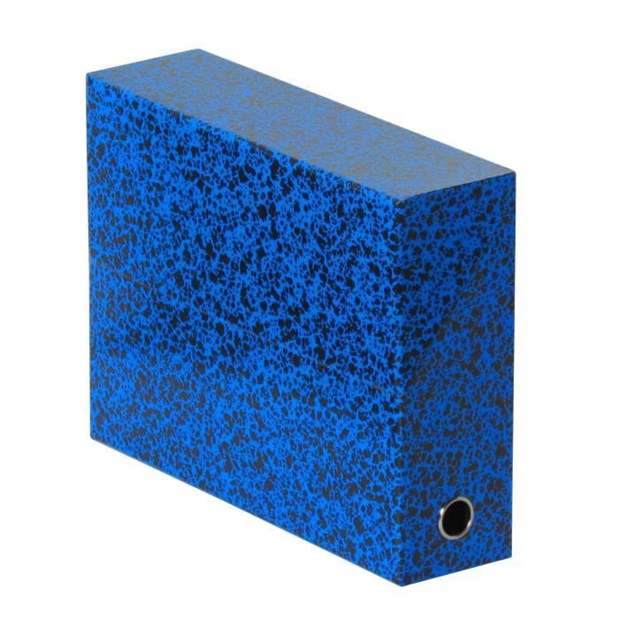 Fast 400095516 Boîte de transfert dos 9 cm papier lisse 34 x 25,5 cm Bleu foncé 
