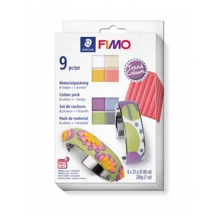 Fimo - 261641 - coffret fimo soft couleur fashion
