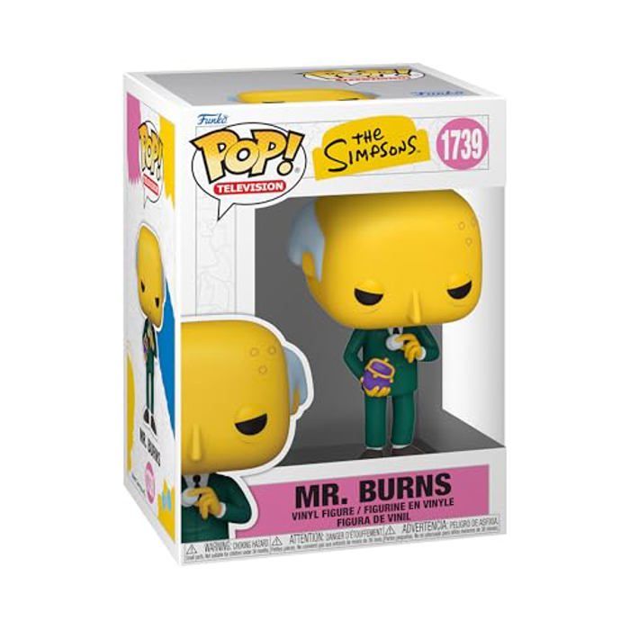 Les Simpson Figurine POP! Mr.Burns 9 cm - vue 2