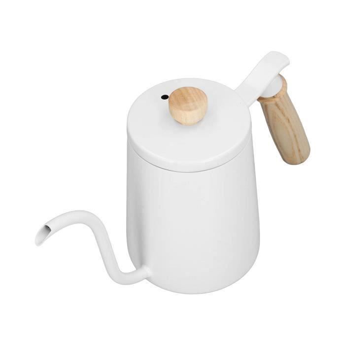 Bouilloire Col De Cygne GB Commerce - 600ml Acier Inoxydable | Bec Verseur Précision Pour Café Et Thé