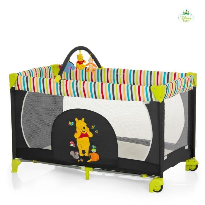 Winnie L Ourson Lit Parapluie Dream N Play Disney Baby Noir Et
