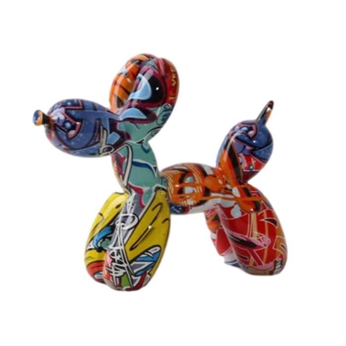 Statue chien ballon résine design - Home Gaming