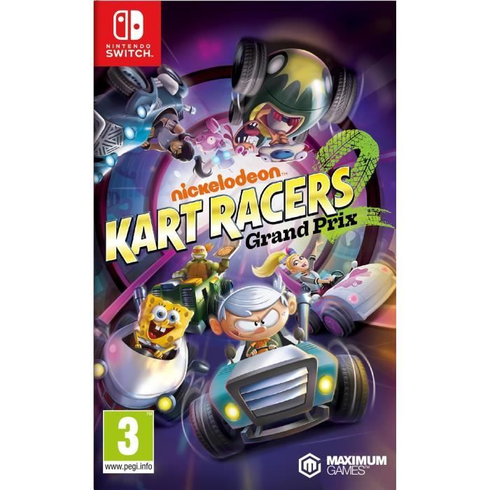 Nickelodeon Kart Racers: Grand Prix Jeu Switch