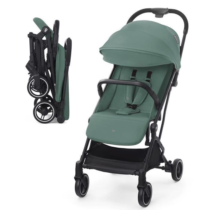 Poussette marron et verte discount