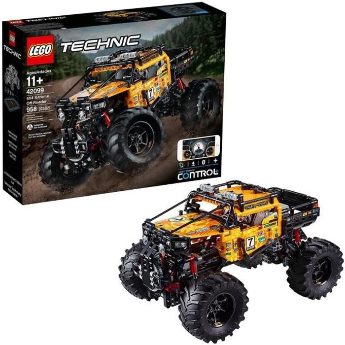 LEGO® Technic 42099 Le tout-terrain X-trême, Voiture Télécommandée, Jeu de  Construction, Jouet Enfant de 11 ans et + - Cdiscount Jeux - Jouets