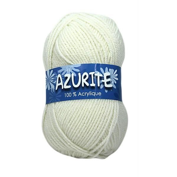Laine Azurite Couleurs - blanc casse - Achat / Vente laine ...