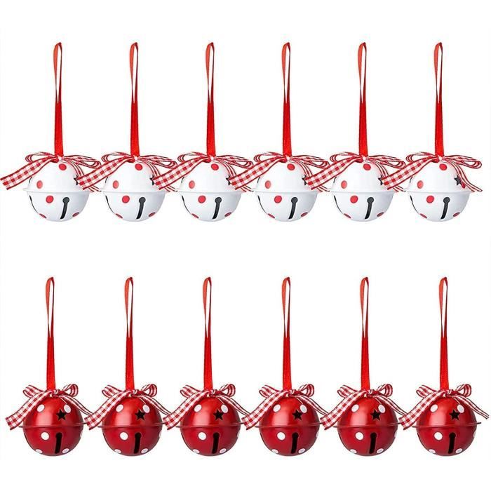 Lot De 100 Mini Grelots En Cuivre - Diamètre 14 Mm, Avec Trou De 2 Mm - Pour Décoration Noël, Bijoux DIY, Vêtements