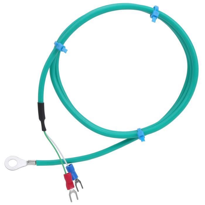 IOVEO 213HS02202 PT1000 - Boîtier De Mesure De Température Précis Avec Câble Silicone 2m, Sortie Active Réglable