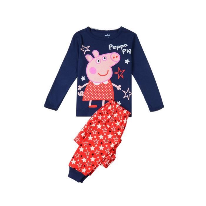 Ensemble De Pyjamas Fille Peppa Pig
