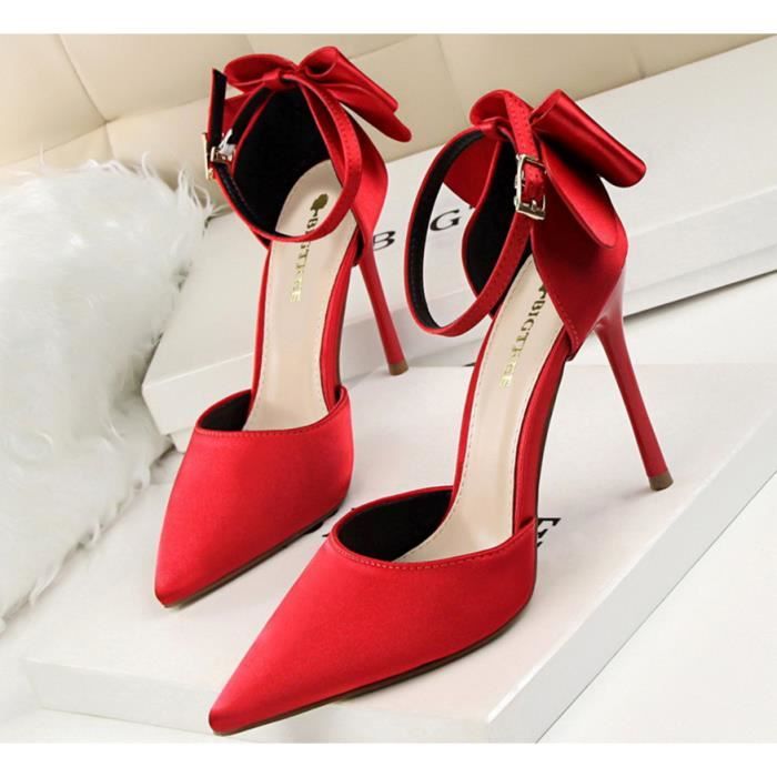 Chaussure a talon haut pas on sale cher