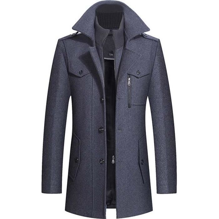 Manteau hiver long clearance homme