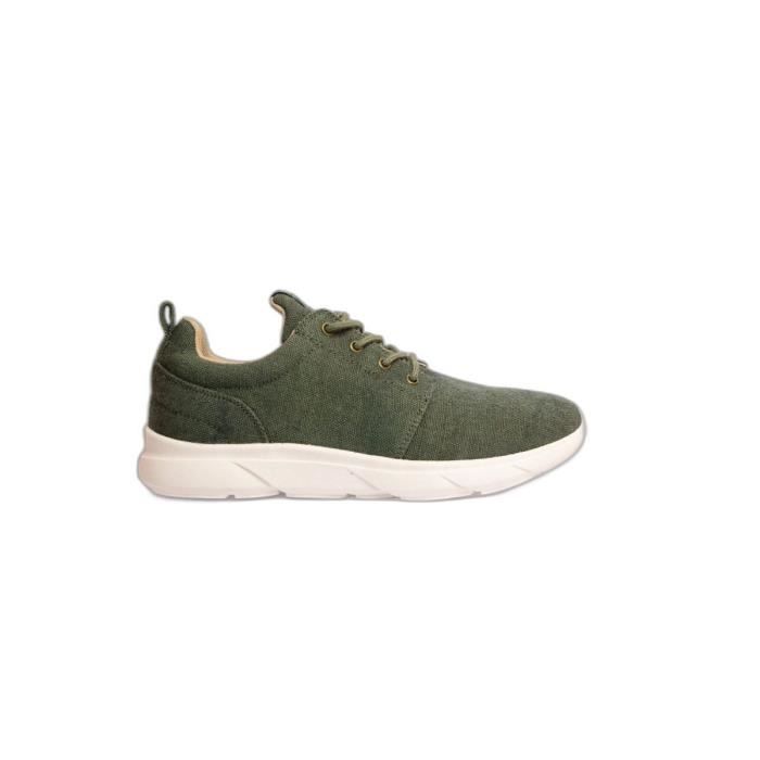 8000Kicks Baskets - 8000Kicks - Explorer V2 - Dark green - Adulte - Vert - Mixte - Lacets - Plat