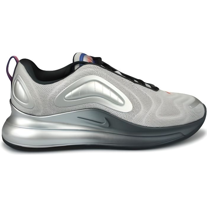 Basket Nike Air Max 720 - NIKE - Argent - Homme - Textile - Lacets