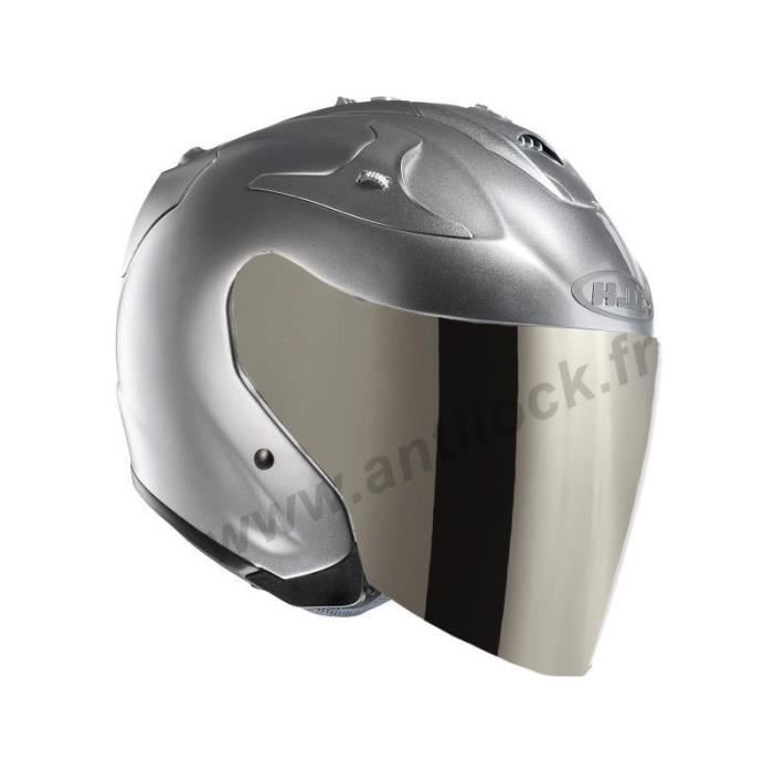 Hjc Fg Jet Crilver Avec Visiere Miroir Iridium Achat Vente Casque Moto Scooter Hjc Fg Jet Crilver Avec Cdiscount
