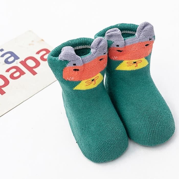 Modèle court BABY SOCKS Lot de 12 paires de chaussettes pour bébé en coton uni