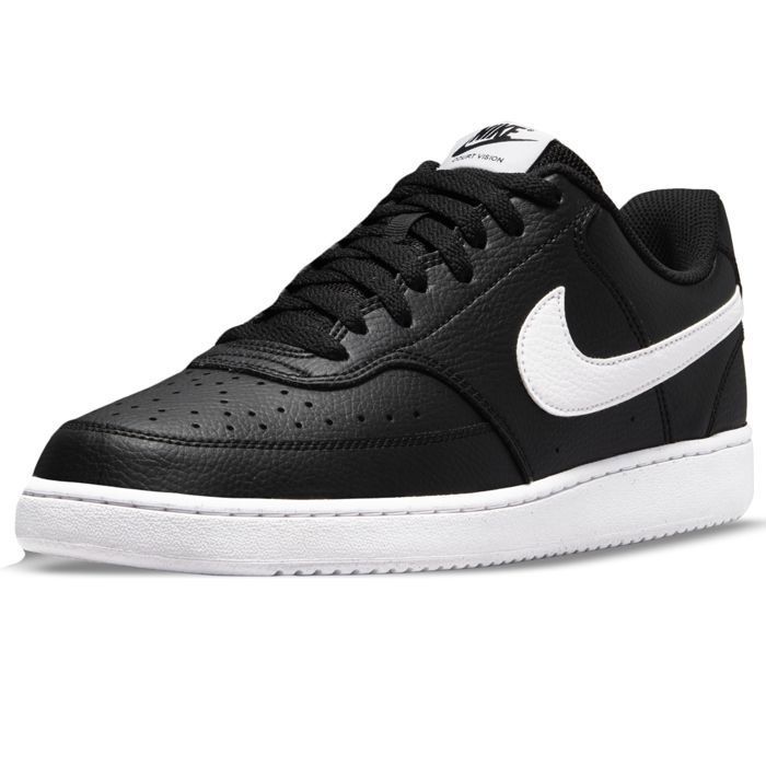 Cortez de Nike en Cuir Noir Ref: 316418-012 Basket Homme - ShoemaniaQ