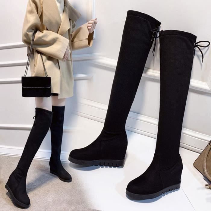 bottes au genou pour femme